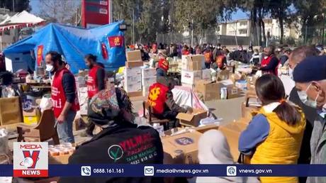 Các nước, tổ chức tăng cường hỗ trợ người dân Thổ Nhĩ Kỳ, Syria