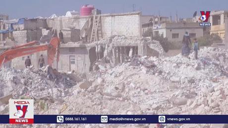 Động đất làm khủng hoảng nhân đạo tại Syria thêm trầm trọng