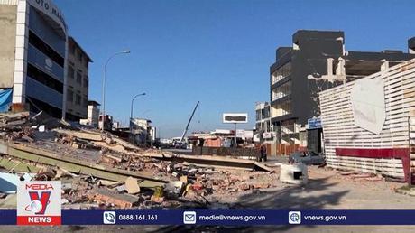 Thiệt hại nặng nề trong trận động đất tại Thổ Nhĩ Kỳ