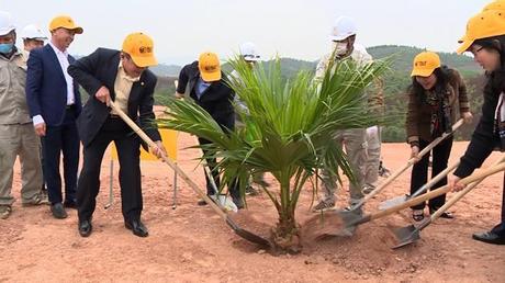 Phát động trồng cây xanh phủ xanh 16 ha dự án sân golf tại Phú Thọ