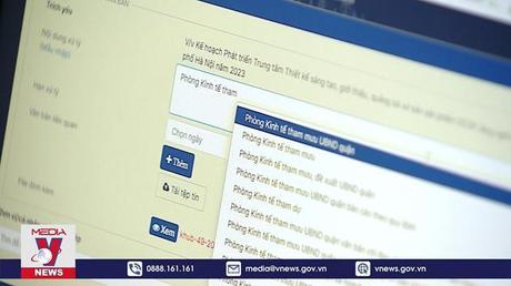 Hiệu quả triển khai hệ thống dùng chung ở Hà Nội