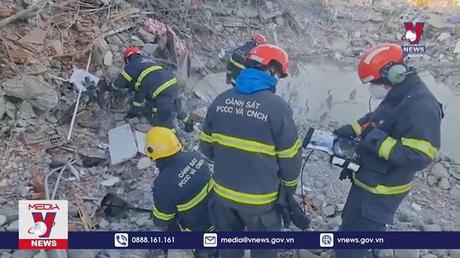 Đoàn Bộ Công an kết thúc hoạt động cứu hộ cứu nạn tại Thổ Nhĩ Kỳ