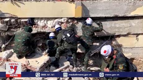 Cập nhật hoạt động cứu hộ cứu nạn tại Thổ Nhĩ Kỳ