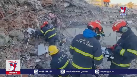 Người dân Thổ Nhĩ Kỳ cảm ơn sự đồng hành của lực lượng cứu nạn Việt Nam