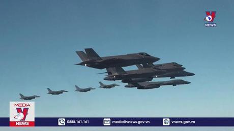 Nhật Bản và Mỹ tập trận không quân