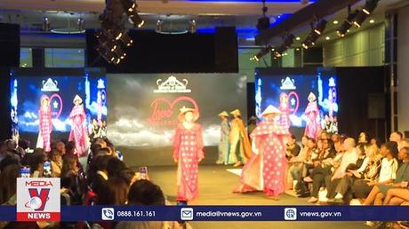 Áo dài Việt Nam mở màn sự kiện thời trang London