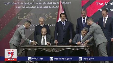 Iraq ký nhiều thỏa thuận năng lượng mới