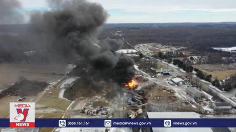 Mỹ yêu cầu công ty đường sắt trả phí dọn hóa chất