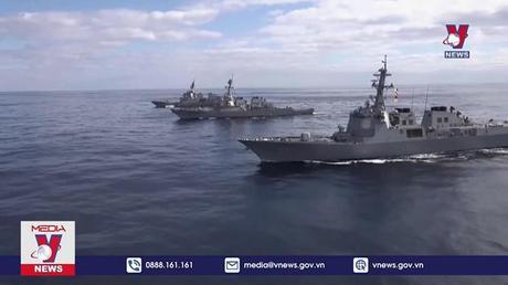 Mỹ - Nhật - Hàn tập trận phòng thủ tên lửa