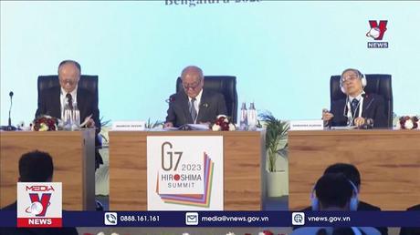 Các bộ trưởng tài chính G7 cam kết ủng hộ Ukraine