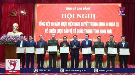Cao Bằng tổng kết 10 năm thực hiện Chiến lược bảo vệ Tổ quốc trong tình hình mới