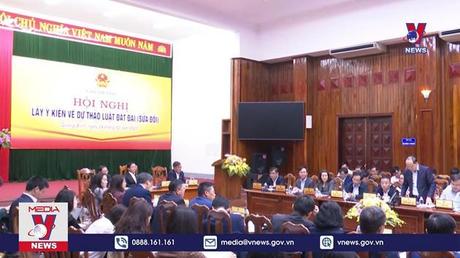 Chính phủ lấy ý kiến về dự thảo Luật Đất đai (sửa đổi)