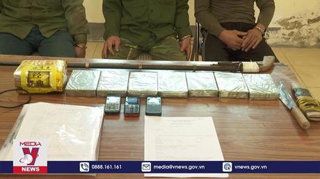 Bộ đội biên phòng bắt 3 đối tượng mua bán, vận chuyển trái phép chất ma túy