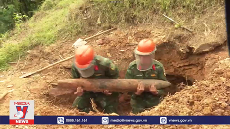 Phấn đấu rà phá 350 nghìn ha đất bị ô nhiễm bom mìn