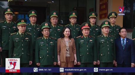 Quyền Chủ tịch nước thăm, làm việc tại Học Viện Biên phòng 