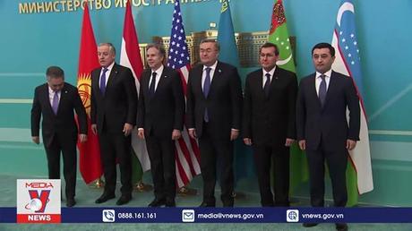 Mỹ cam kết hỗ trợ các nước Trung Á