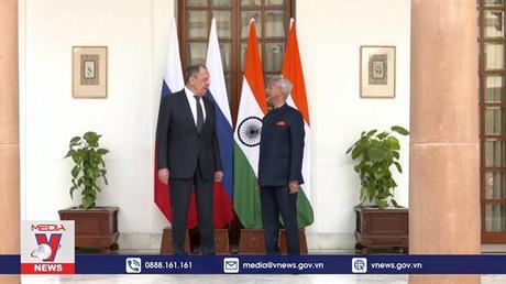 Ngoại trưởng Nga, Ấn Độ thảo luận về an ninh, thương mại