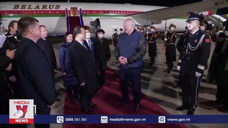 Tổng thống Belarus thăm Trung Quốc