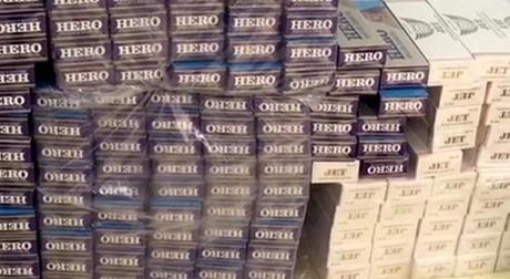 Thu giữ gần 11.000 bao thuốc lá lậu trên cao tốc