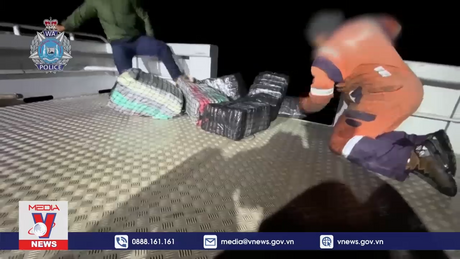 Australia thu giữ lượng ma túy lớn