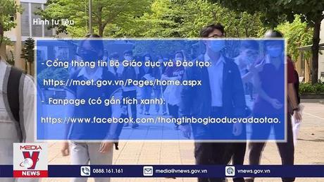 Cảnh báo trang web giả mạo lịch thi tốt nghiệp THPT