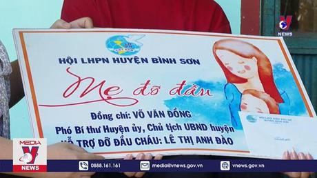 Hiệu quả từ Chương trình “Mẹ đỡ đầu” tại Quảng Ngãi 