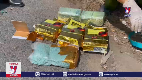 Bắt 2 đối tượng vận chuyển 18,6kg ma túy từ nước ngoài về Việt Nam