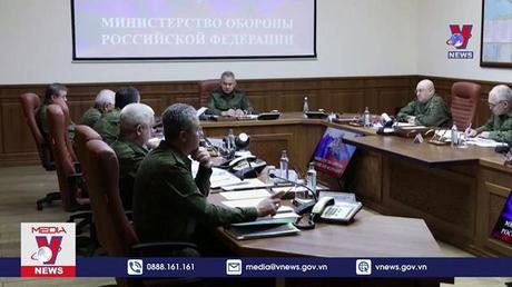 Bộ trưởng Quốc phòng Nga thị sát tiền tuyến