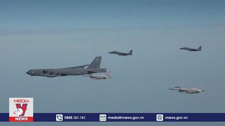 Hàn Quốc và Mỹ tập trận không quân chung