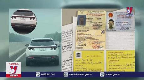 Xử phạt tài xế sửa biển số xe thành biển “lộc phát” 