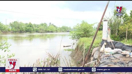 Tiền Giang còn nhiều điểm sạt lở nghiêm trọng cần xử lý khẩn cấp 
