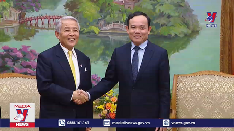 Phó Thủ tướng Trần Lưu Quang tiếp đại biểu vùng Kyushu, Nhật Bản