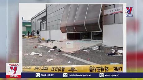 Xe tải lao vào đám đông ở Hàn Quốc