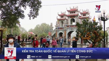 Kiểm tra toàn quốc về quản lý tiền công đức