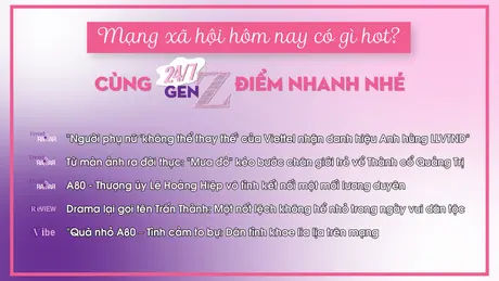 24/7 Gen Z ngày 04/9/2025
