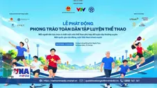 Sáng 10/10 diễn ra lễ phát động phong trào toàn dân tập luyện thể thao