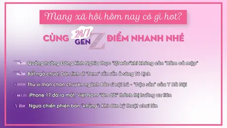 24/7 Gen Z ngày 10/9/2025: Thú vị màn chọn chuyên ngành Bác sĩ nội trú - “Đặc sản” của Y Hà Nội