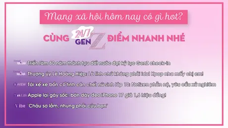 24/7 Gen Z ngày 15/9/2025: Tài xế xe bồn cố tình cán chết nữ sinh lớp 10: Netizen phẫn nộ, yêu cầu xử thật nghiêm