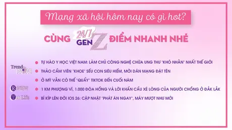 24/7 GEN Z số 87 ngày 17/9/2025: Thảo Cầm Viên khoe sếu con siêu hiếm, mời dân mạng đặt tên