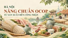 Hà Nội nâng chuẩn OCOP: Từ sản xuất đến công nhận