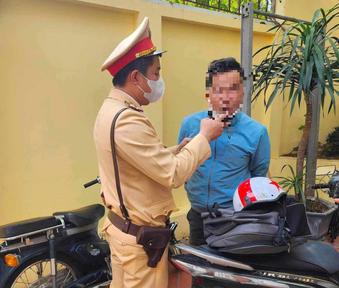 Vi phạm nồng độ cồn gần gấp 3 lần mức kịch khung