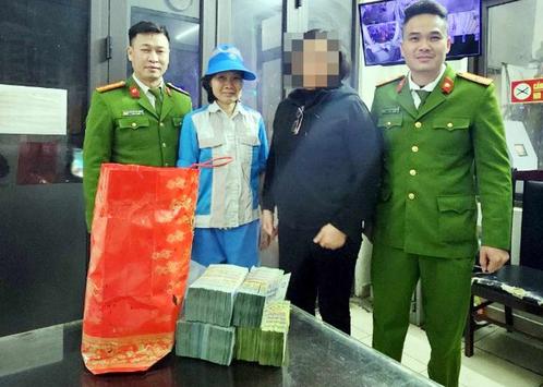 Tìm thấy hơn 1 tỷ trong thùng rác