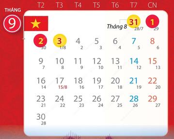 Lễ Quốc khánh năm nay, người  lao động được nghỉ 4 ngày