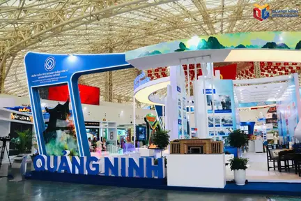 Ấn tượng không gian triển lãm thành tựu kinh tế - xã hội tỉnh Quảng Ninh