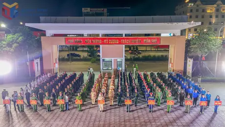 Quảng Ninh ra mắt Lực lượng QN-14 đảm bảo an ninh, trật tự xã hội