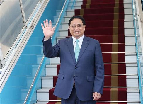 Thủ tướng Phạm Minh Chính lên đường dự Hội nghị cấp cao ASEAN lần thứ 43 tại Indonesia