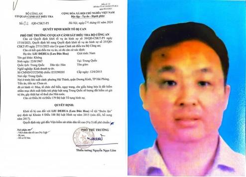 Khởi tố 8 bị can vụ án khai thác đất hiếm trái phép xảy ra tại Công ty Cổ phần tập đoàn Thái Dương