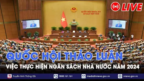 [Trực tiếp] Quốc hội thảo luận về phương án phân bổ ngân sách Trung ương năm 2025