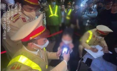 Thông tin ban đầu vụ va chạm giao thông trên đường Trần Cung, Cầu Giấy vào tối ngày 05/3/2024