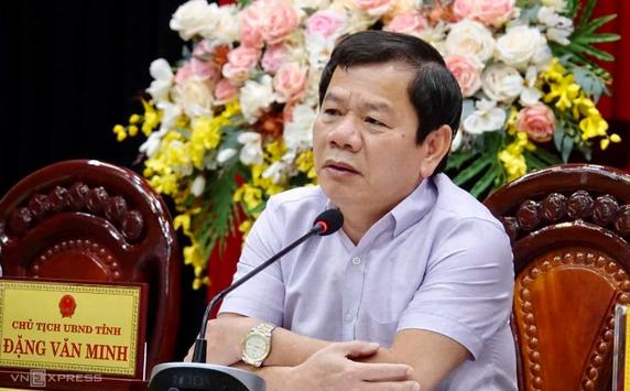 Bãi nhiệm chức vụ Chủ tịch UBND tỉnh Quảng Ngãi đối với ông Đặng Văn Minh
